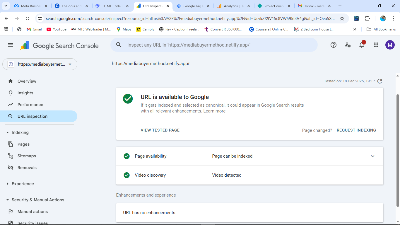 URL Inspection
